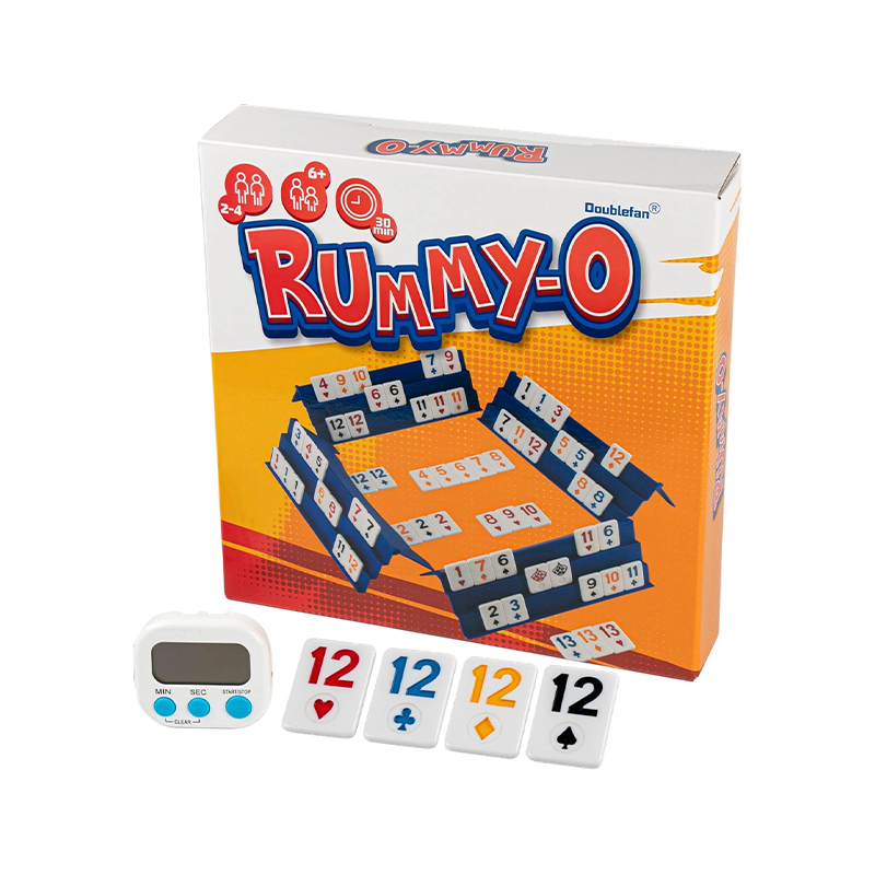 2-4 người chơi poker rummy với hộp màu