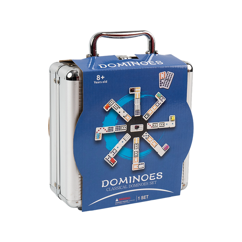 Phiên bản Deluxe Double TWELVE ALUMINUM Box Dominoes