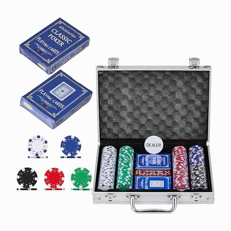 Bộ poker hộp nhôm 200 mảnh